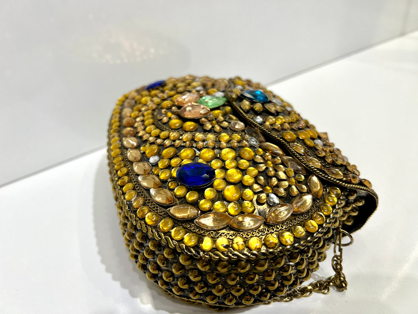 Luxury Golden clutch bag