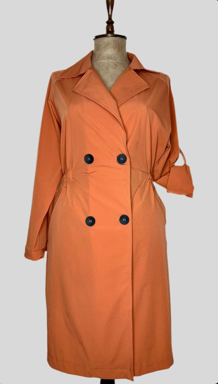 Trench Coat fluide Adjustable